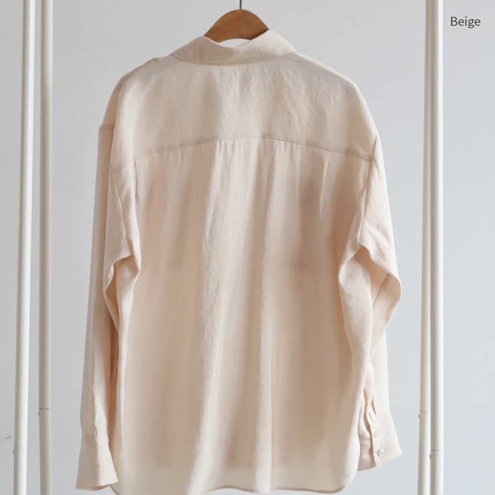 blouse cream color image-S1L23