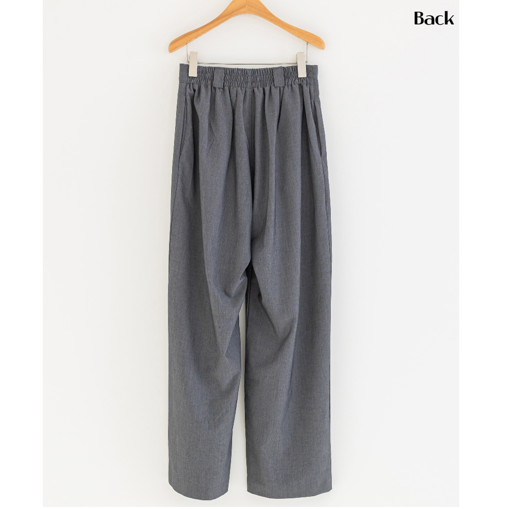 suspenders skirt/pants grey color image-S1L58