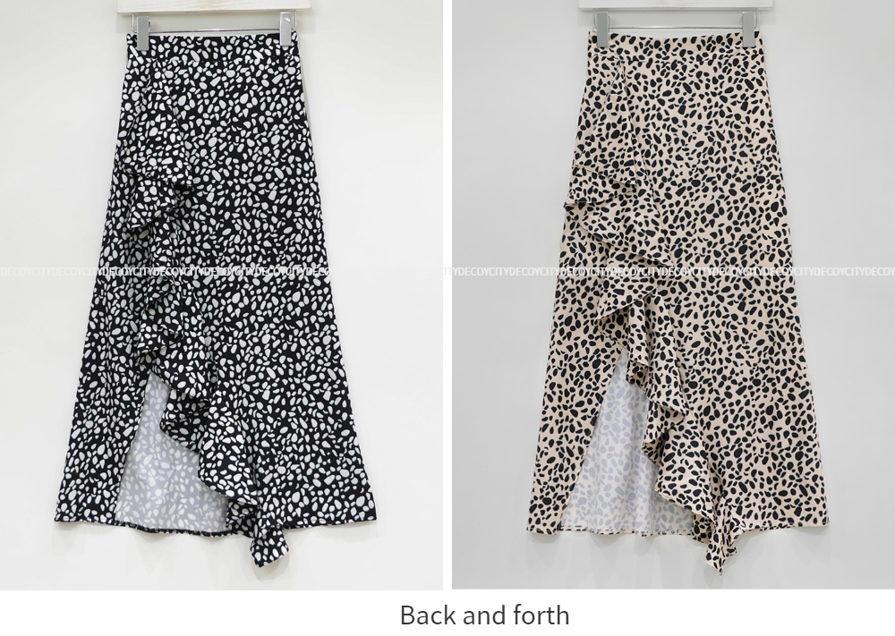 skirt charcoal color image-S1L57