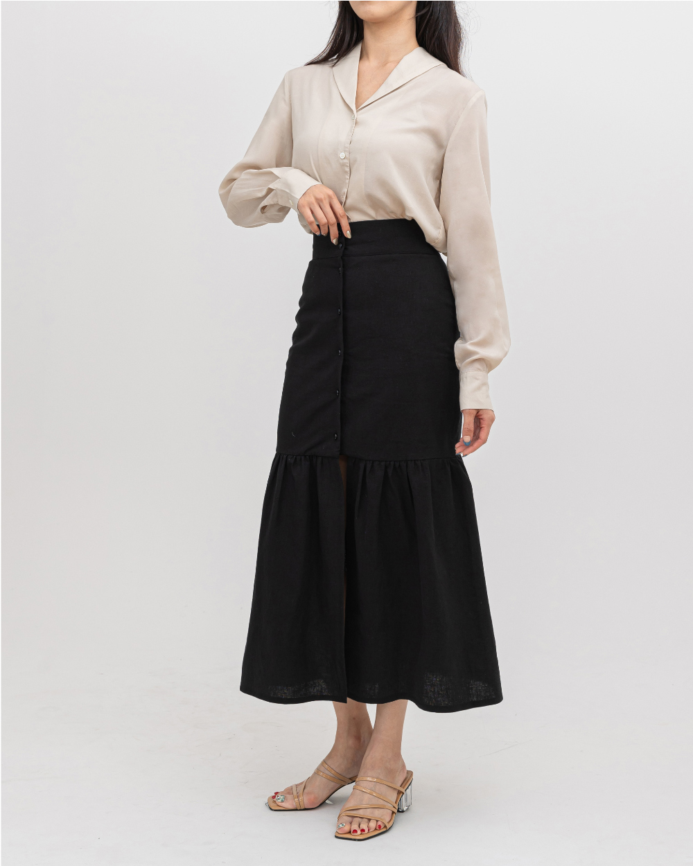 blouse model image-S1L28