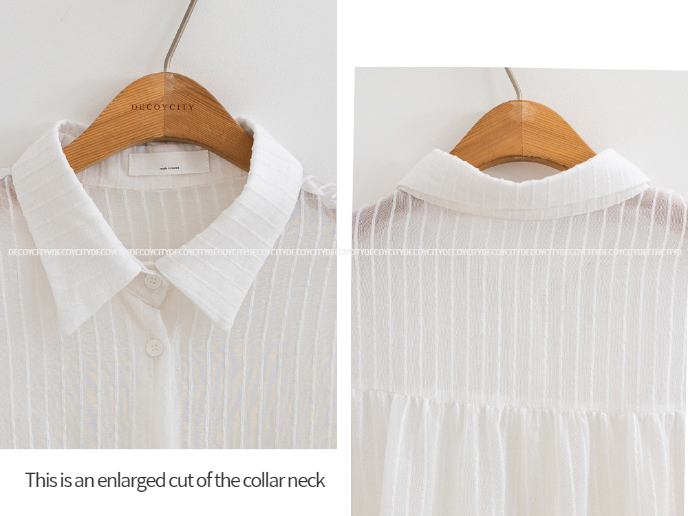 blouse white color image-S1L48