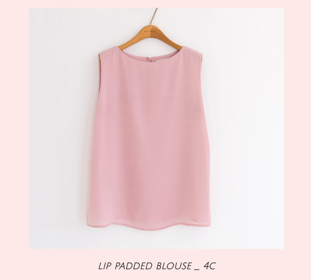sleeveless baby pink color image-S1L13