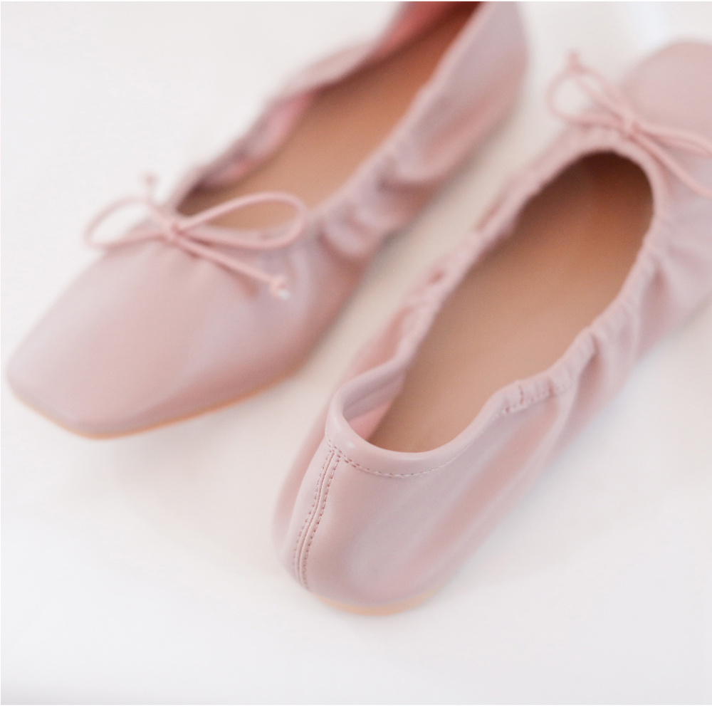 shoes baby pink color image-S1L15