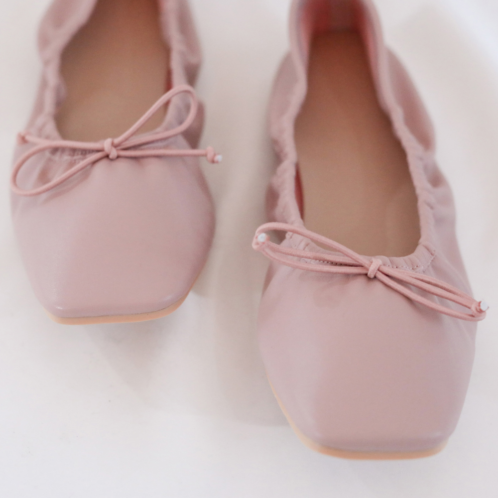 shoes baby pink color image-S1L13