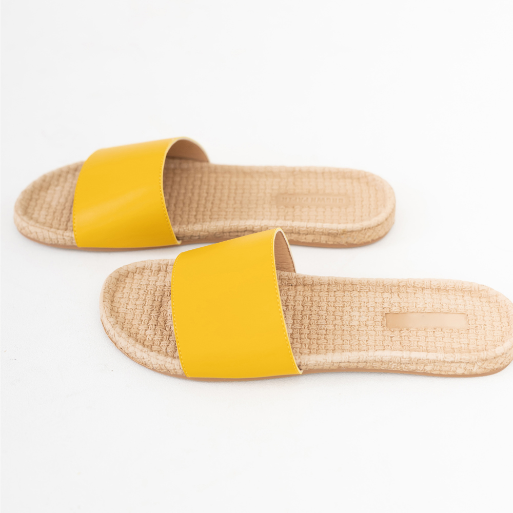 shoes mustard color image-S1L38