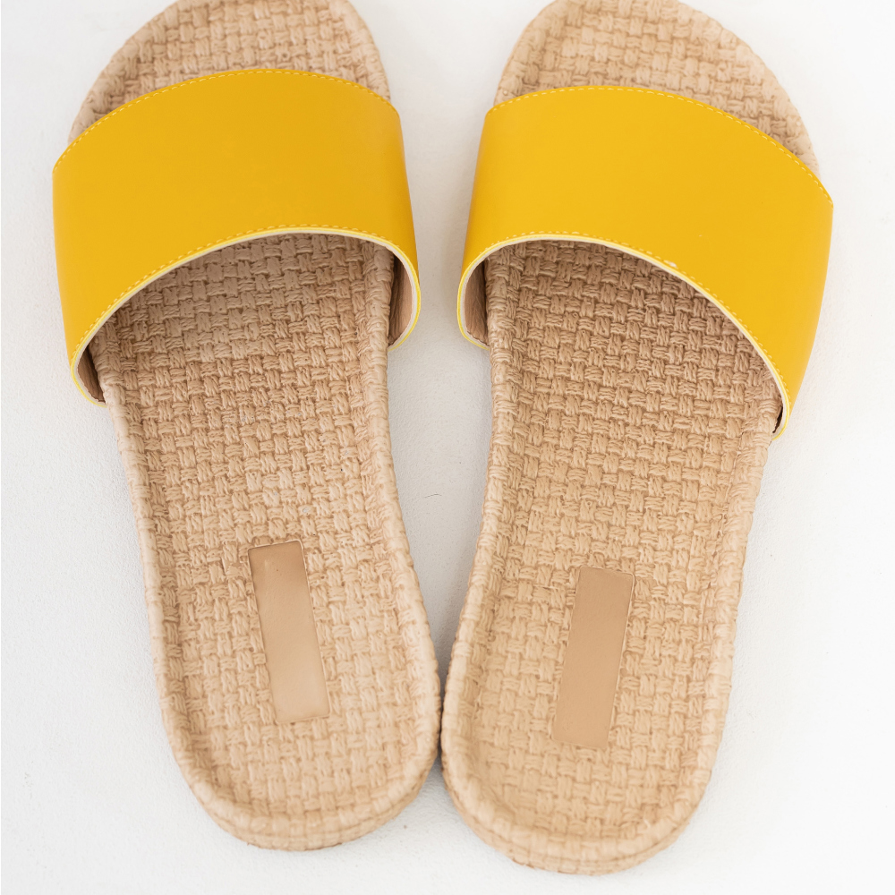 shoes mustard color image-S1L33