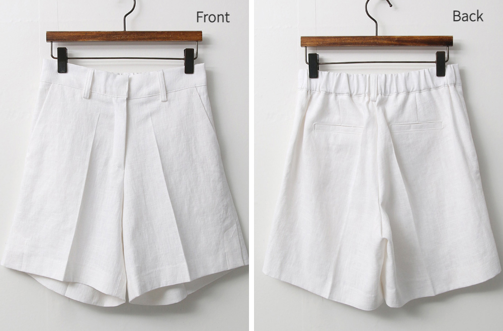 shorts white color image-S1L41
