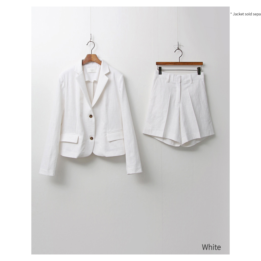 shorts white color image-S1L39
