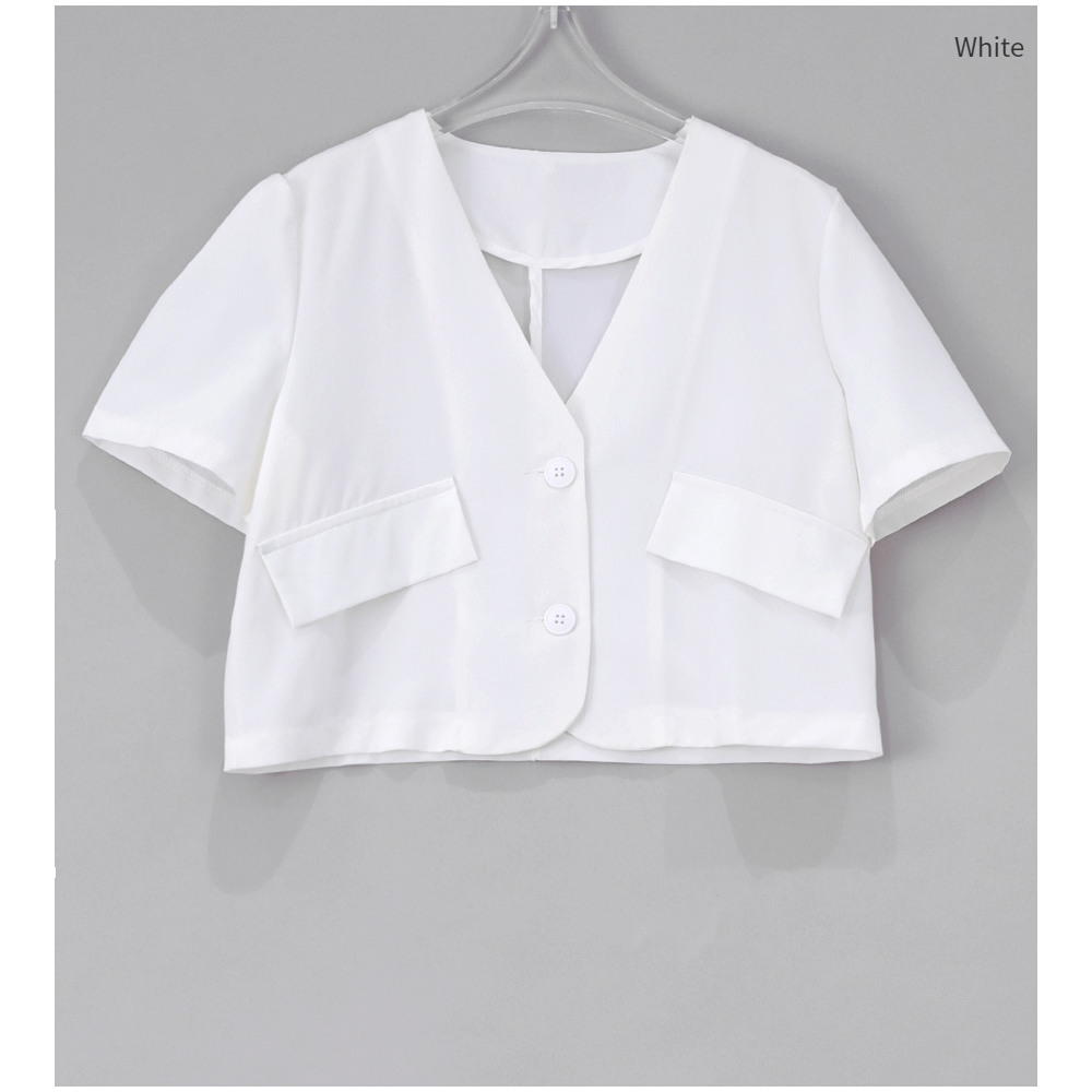 shorts white color image-S1L40